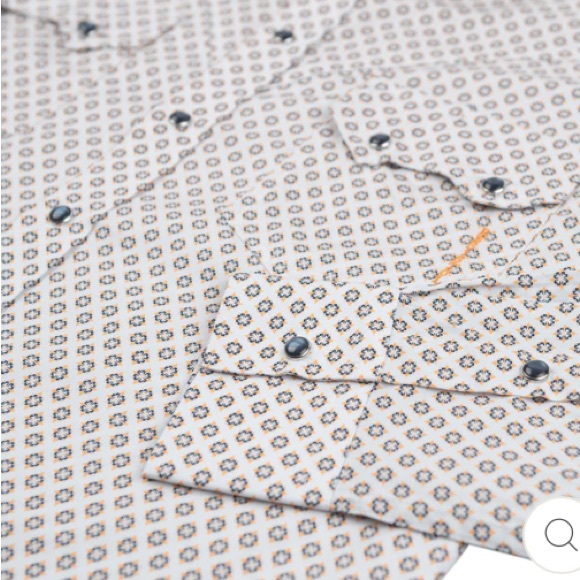 ✨ Resistol Princeton snap medallion printed button up shirt. - Picture 6 of 10